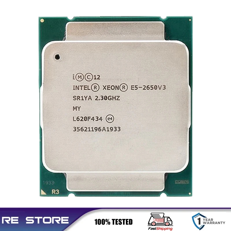 Gold 6248R - Intel xeon e5 2650 v3 cpuプロセッサ,2.3ghz,10コアlga