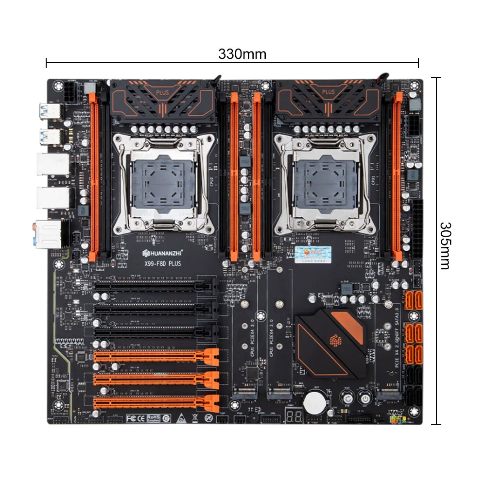 HUANANZHI X99 F8D PLUS LGA 201 - E5 2696 V3 のレビューと価格