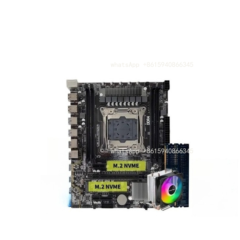 X99デスクトップコンピューターデュアルメインボードCPUセ - E5 2696 V3 のレビューと価格